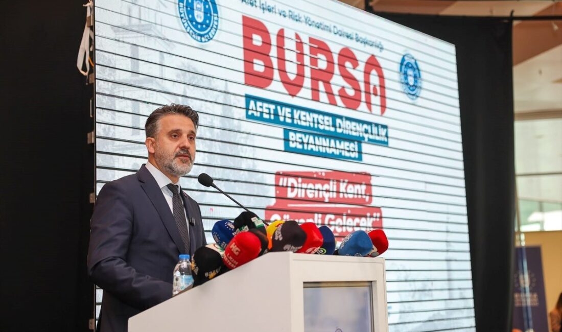 Bursa'da afet ve kentsel dirençlilik Beyannamesi imzalandı; sürdürülebilir şehir yaşamı