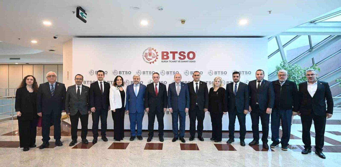 Alfatlı, Bursa’da BTSO yönetimini ziyaret ederek iş dünyasına yönelik değerlendirme