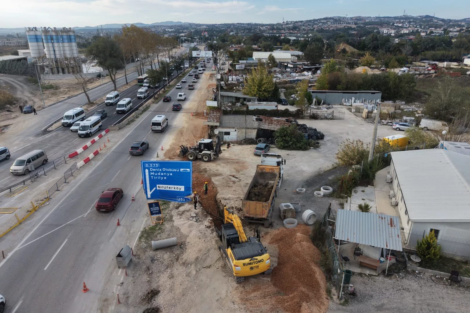 Bursa'da altyapı seferberliği başlatıldı. Şehirde altyapı yatırımları hız kazanarak yaşam