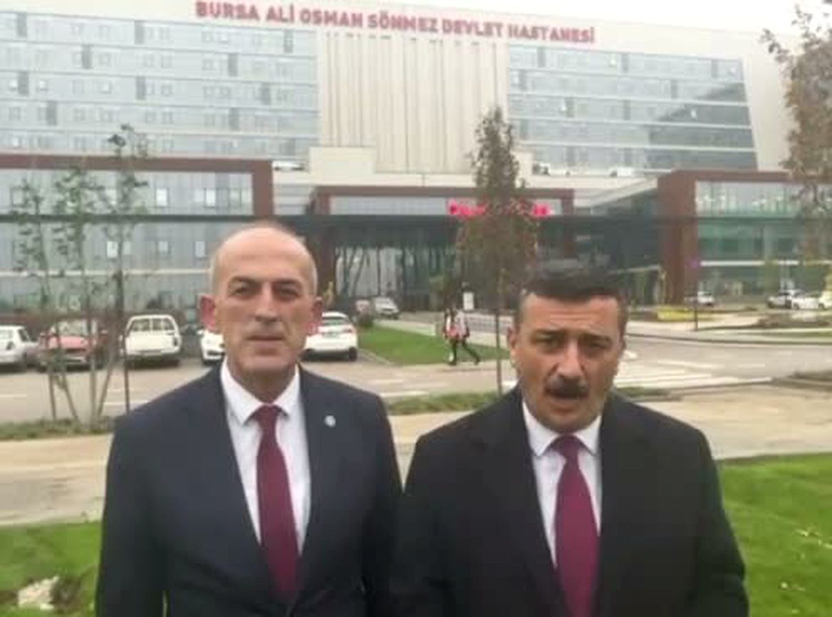 Türkoğlu, Bursa’da hastanelerin kapatılmasına tepki göstererek kararın sağlık hizmetlerine ve