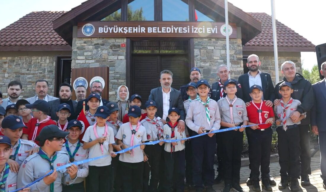 Bursa'da İzci Evi hizmete açıldı, gençlerin doğa ve kampçılık aktiviteleri