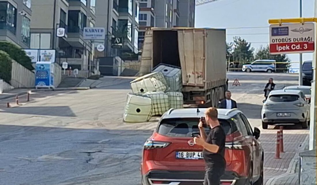 Bursa'da meydana gelen kimyasal madde kazasıyla ilgili detaylar, güvenlik önlemleri