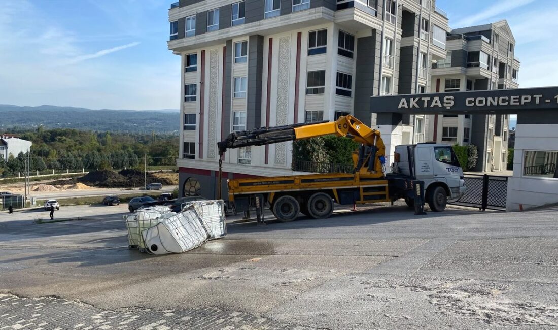 Bursa'da kimyasal yük kamyonu kapağı açılınca yaşananlar ve bölgedeki güvenlik