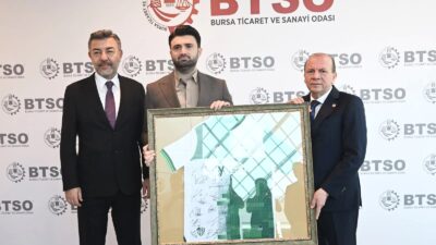Matlı, Bursa’da kurumlarla iş birliğinin önemine dikkat çekerek ortak çalışmalar