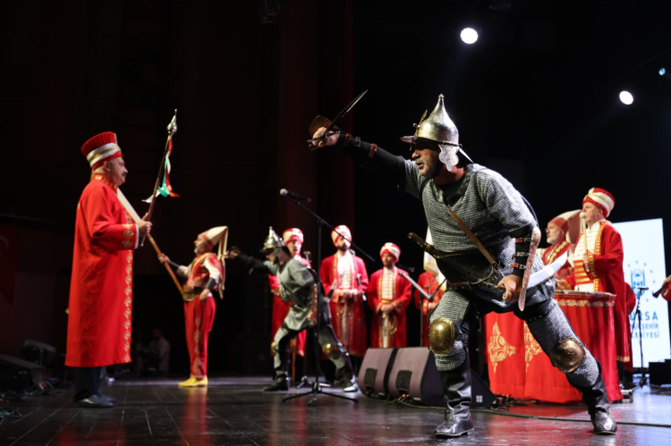 Bursa'da Mehter Buluşması büyük ilgi gördü