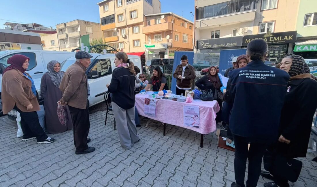 Bursa'da meme kanseri farkındalık etkinliği hakkında bilgilere ulaşın. Kanser bilinçlendirmesi