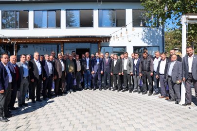 Bursa'da Muhtarlar ve Yetkililer Toplantısı