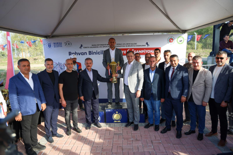Bursa'da Rahvan Binicilik Türkiye Şampiyonu