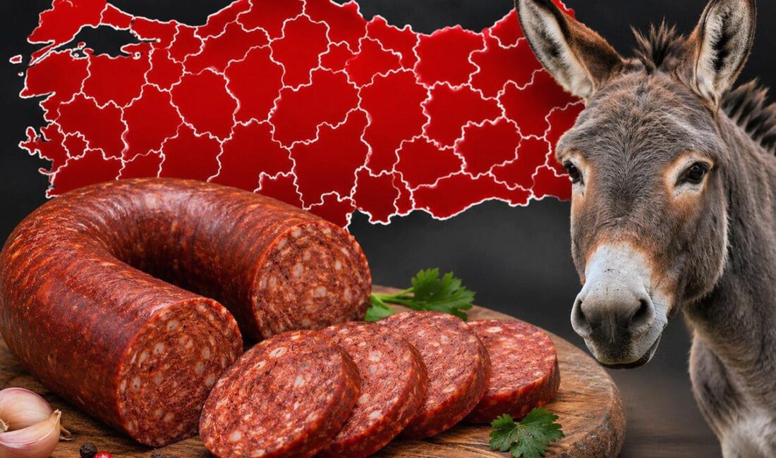 Bursa’da sucuk ve cantık harcında tek tırnaklı eti tespit edildi.