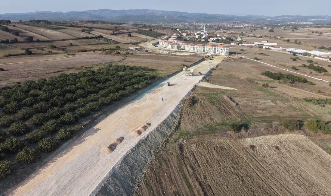 Bursa'da yeni imar yolu projesi hızla ilerliyor, şehir ulaşımını kolaylaştırmak