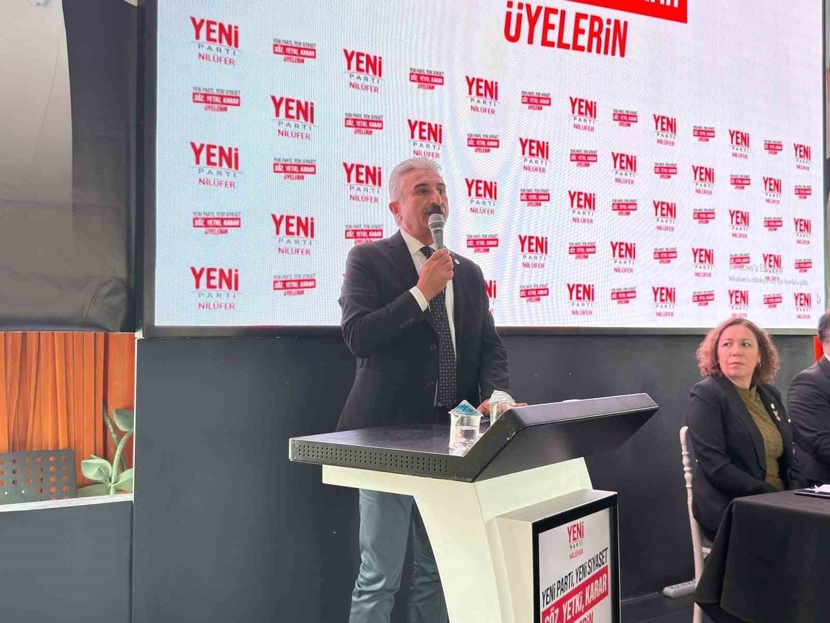 Bursa'da yeni parti il başkanlığı adaylık duyurusu resmi ve detaylı