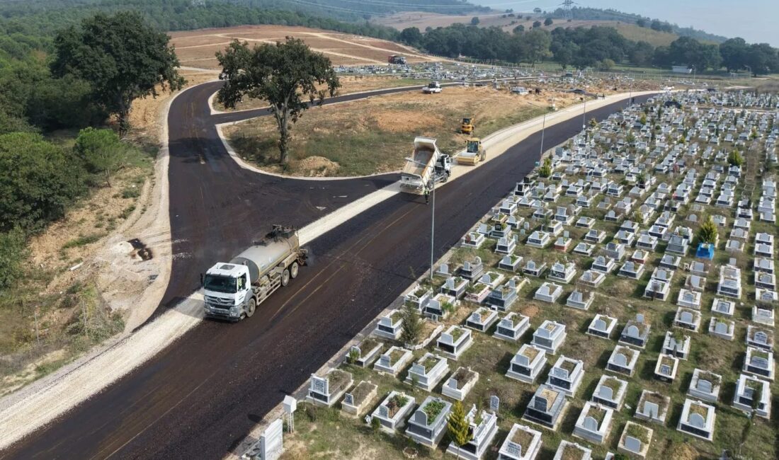 Bursa'da devam eden yol yenileme çalışmaları ulaşımda konfor ve güvenliği
