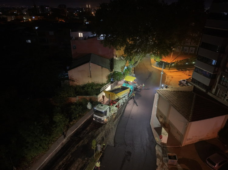 Bursa'da Yol Yenileme Seferberliği
