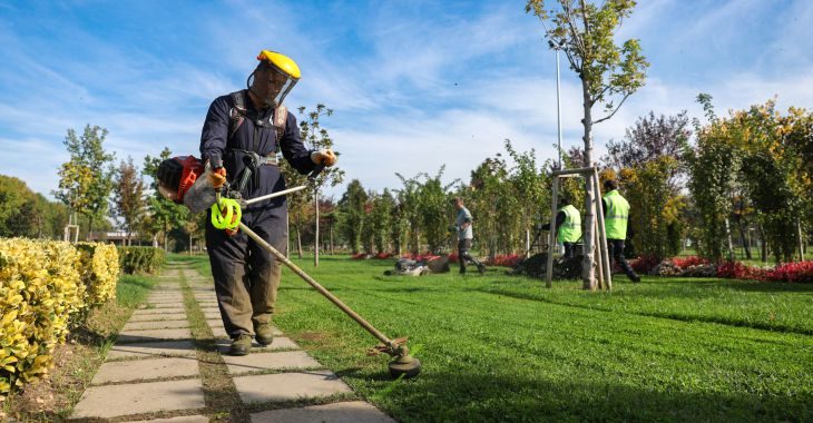 Bursa Büyükşehir Belediyesi, sorumluluk alanındaki park, bahçe, millet bahçesi ve