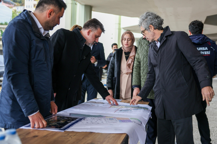 Çekirge Teras’ta Yapım Çalışmaları Başladı