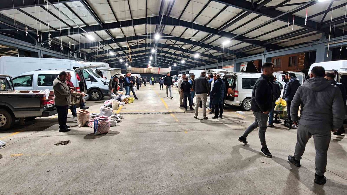 Düzce Kestane Pazarı büyük ilgi gördü. Tüketiciler, taze ve kaliteli