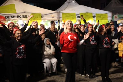Gemlik’te Cumhuriyet Coşkusu Meydanlara Taştı