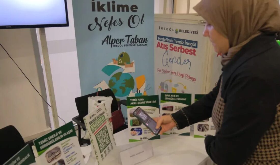 İnegöl'de gerçekleştirilen çevre uygulamaları tanıtım etkinliği ile sürdürülebilir çevre bilinci