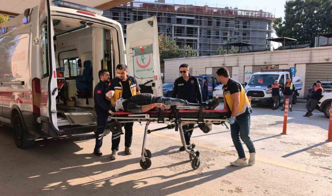 İnegöl'de meydana gelen iş kazasında işçi yüksekten düşerek yaralandı. Güvenlik