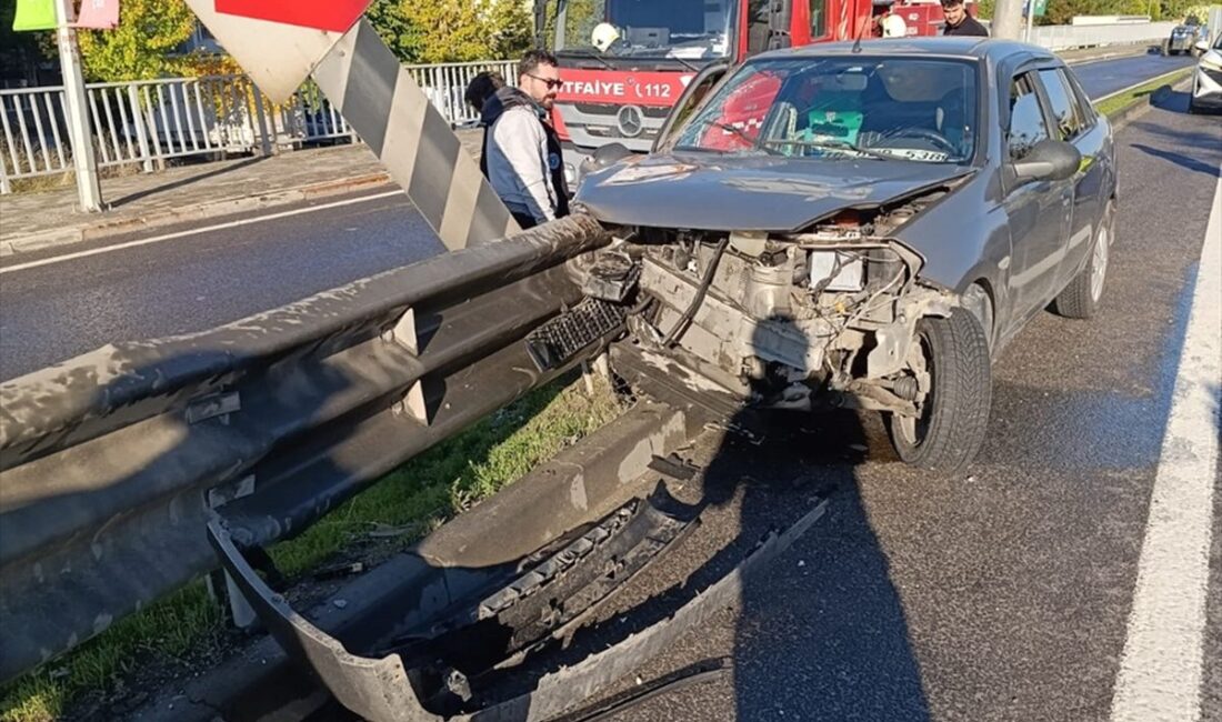 İnegöl'de meydana gelen trafik kazasında 2 kişi yaralandı. Olayla ilgili
