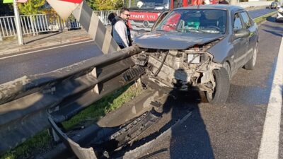 İnegöl'de meydana gelen trafik kazasında 2 kişi yaralandı. Olayla ilgili