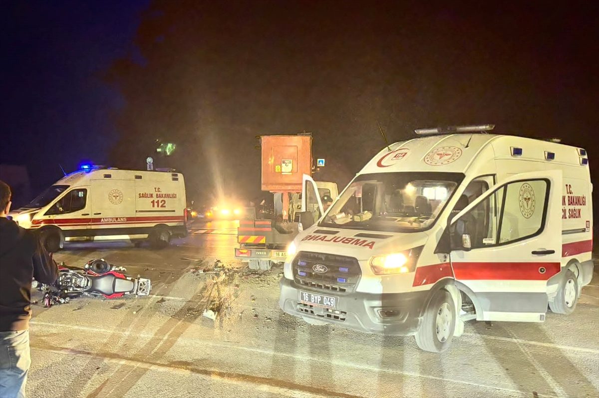 İnegöl'de gerçekleşen trafik kazası, maalesef can kaybına neden oldu. Ayrıntılar