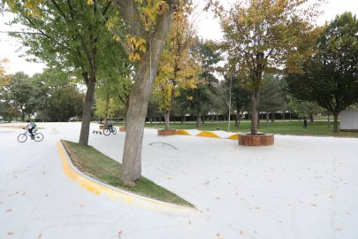 İnegöl'de yeni kaykay parkı projesi tamamlandı