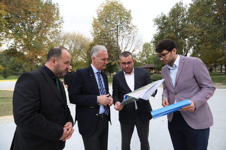 İnegöl'de yeni kaykay parkı projesi tamamlandı