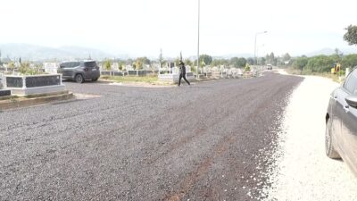 Kestel'de yol yenileme çalışmaları sürüyor. İlçe trafiği ve ulaşım güvenliği