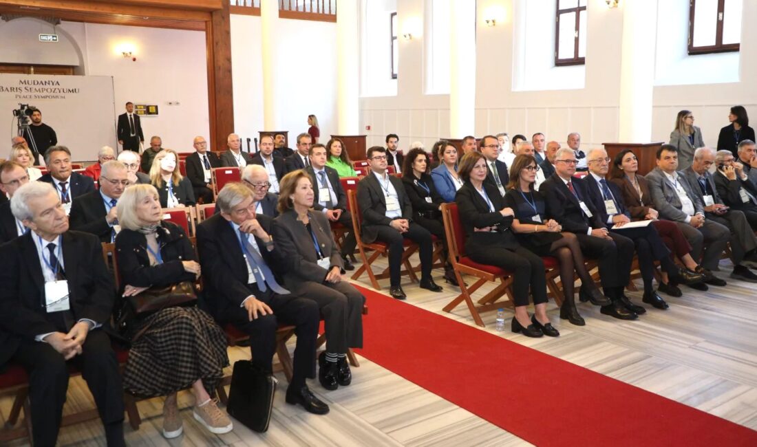 Mudanya’da başlayan Barış Sempozyumu, uluslararası işbirliği ve diyalog için önemli