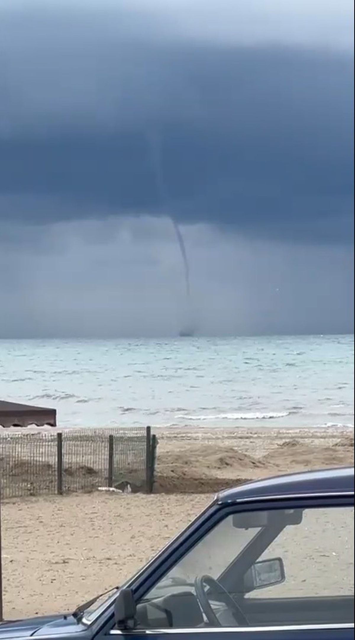 Mudanya'da yaşanan deniz hortumu paniğe yol açtı. Olayın detayları ve