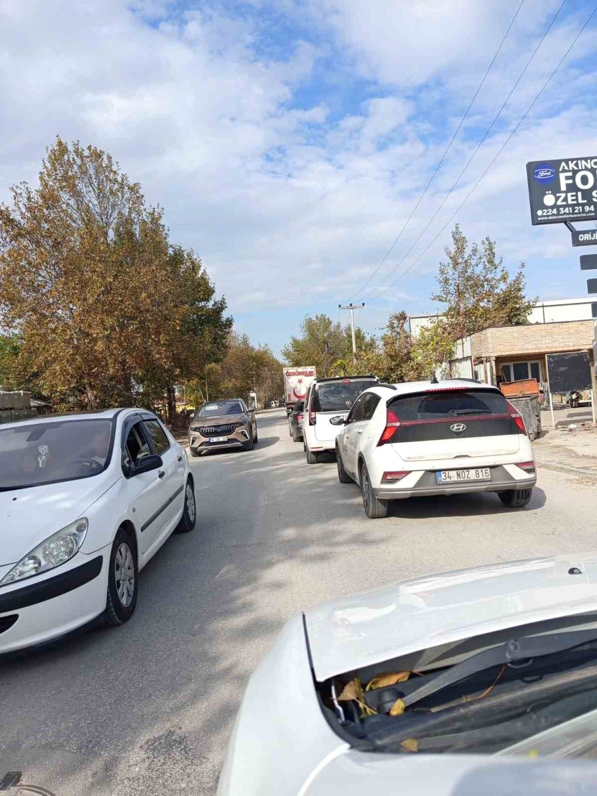 Nilüfer Alaaddinbey’de artan trafik yoğunluğunu azaltmak ve ulaşımı rahatlatmak amacıyla