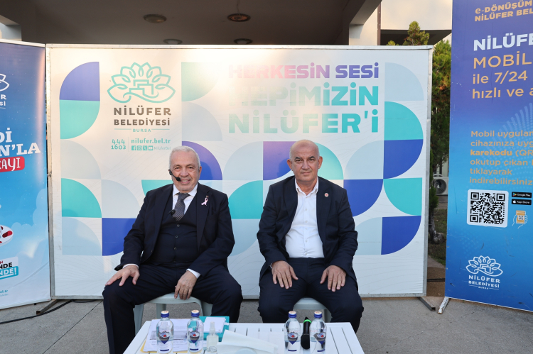Nilüfer Belediyesi'nden Akçalar Mahallesi'nde buluşma