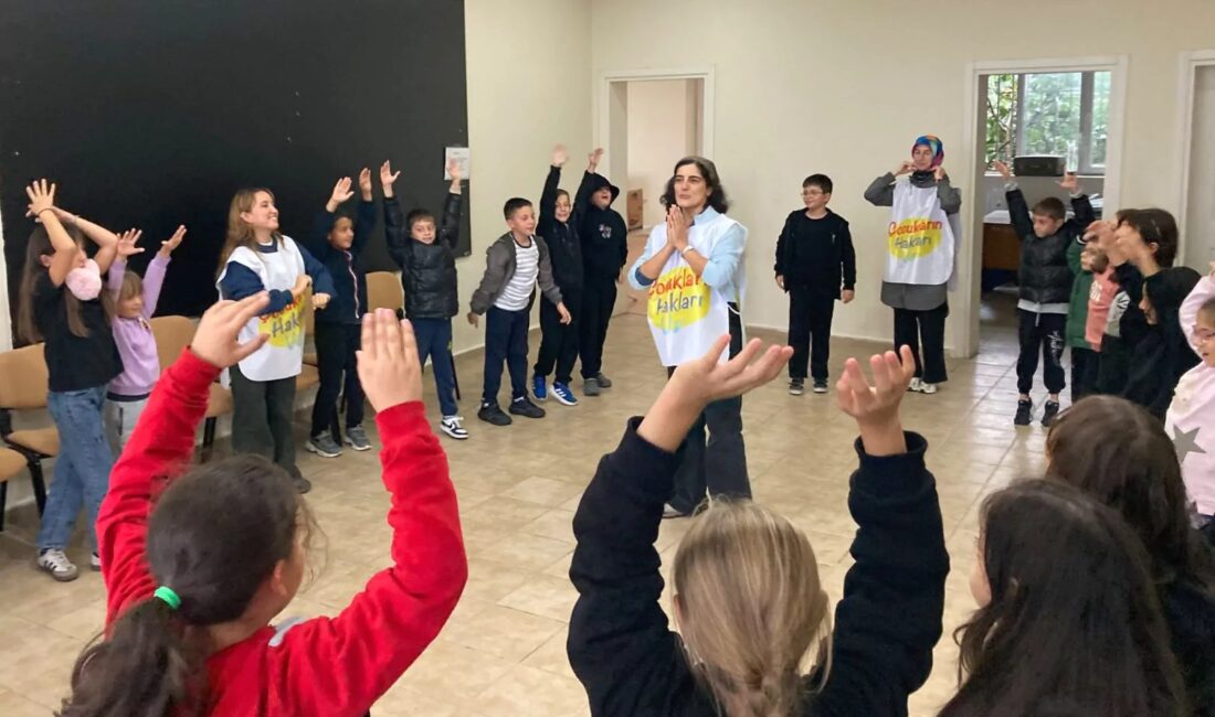 Nilüfer'de çocuklar için düzenlenen etkinlikler başladı. Ailelerin katılımıyla eğlenceli ve