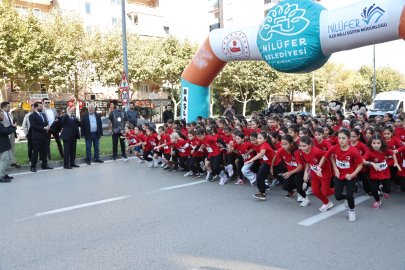 Nilüfer'de Cumhuriyet Koşusu Coşkusu