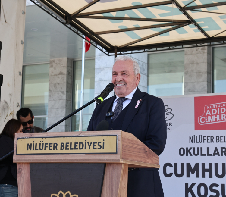 Nilüfer'de Cumhuriyet Koşusu Coşkusu
