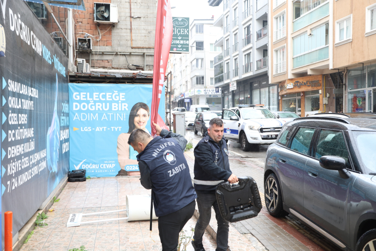 Nilüfer’de Yaya Güvenliği Denetimi
