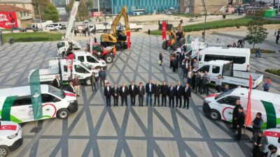 Osmangazi Belediyesi, hizmet kapasitesini artırmak amacıyla araç filosunu genişletti. Yeni