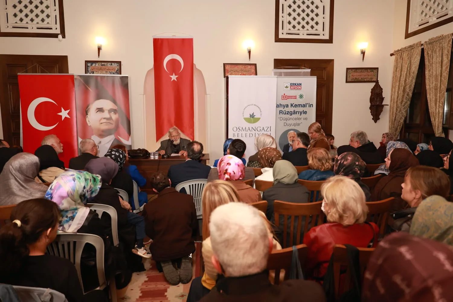 Osmangazi’de düzenlenen etkinlikte Yahya Kemal’in edebî mirası, eserleri ve Türk