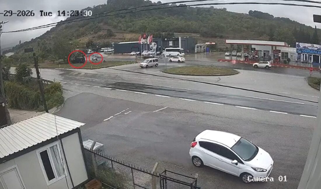 Yalova'da meydana gelen korkutucu kazanın güvenlik kamerası görüntülerini inceleyin. Olayın