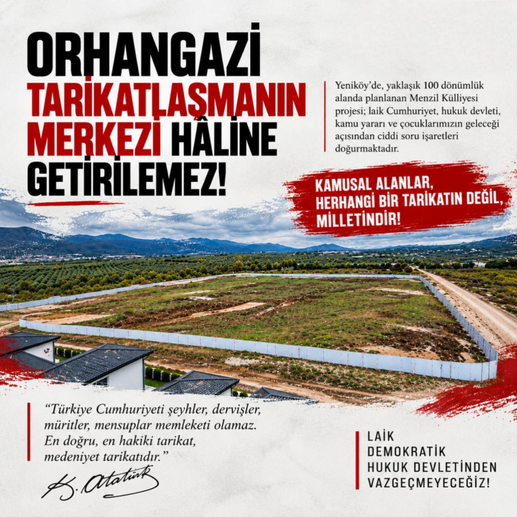 Yeniköy'deki külliye projesi tartışması