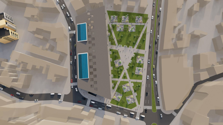 Yenişehir’de Otopark ve Çarşı Projesi Oylaması
