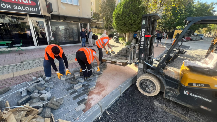 Yıldırım Erdoğan Caddesi’nde Yol Çalışması