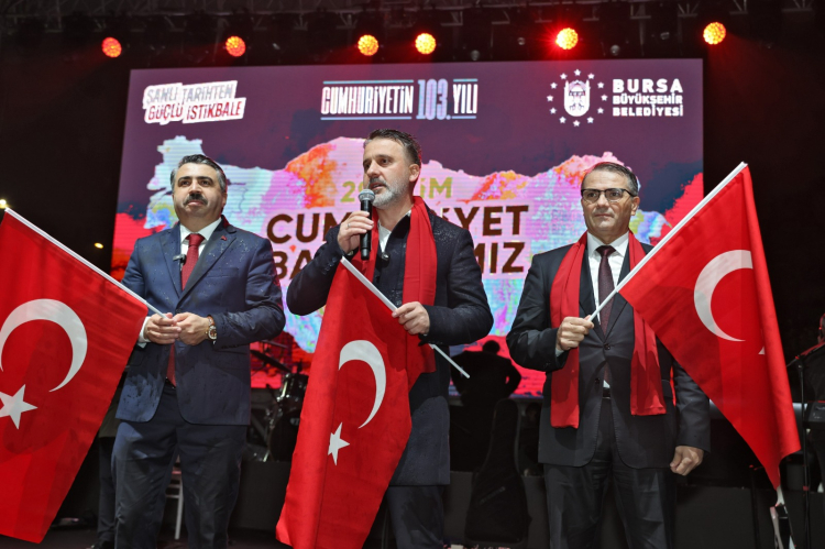 Yıldırım’da Cumhuriyet Bayramı Coşkusu Yaşandı