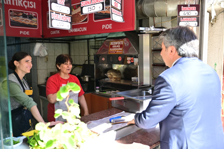 Yıldırım'da Esnaf Ziyareti Hareketliliği