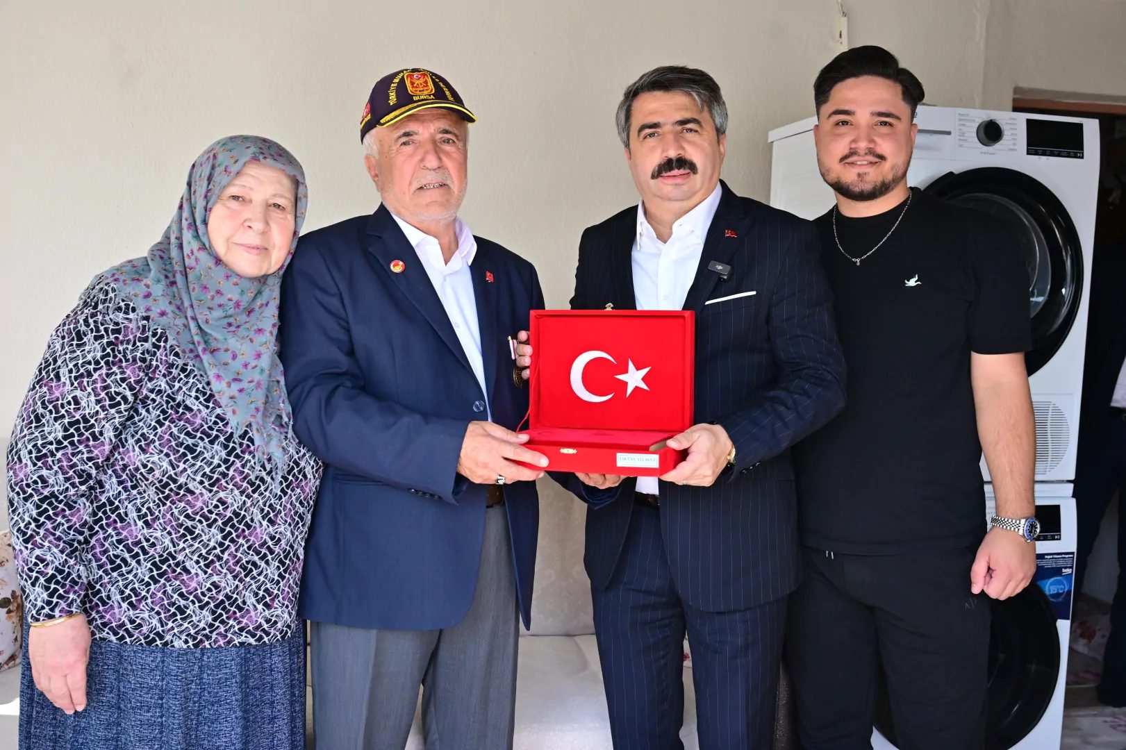 Yıldırım'da gazilere gösterilen sıcak ilgi, vatanımıza hizmet eden kahramanlarımızın değerli