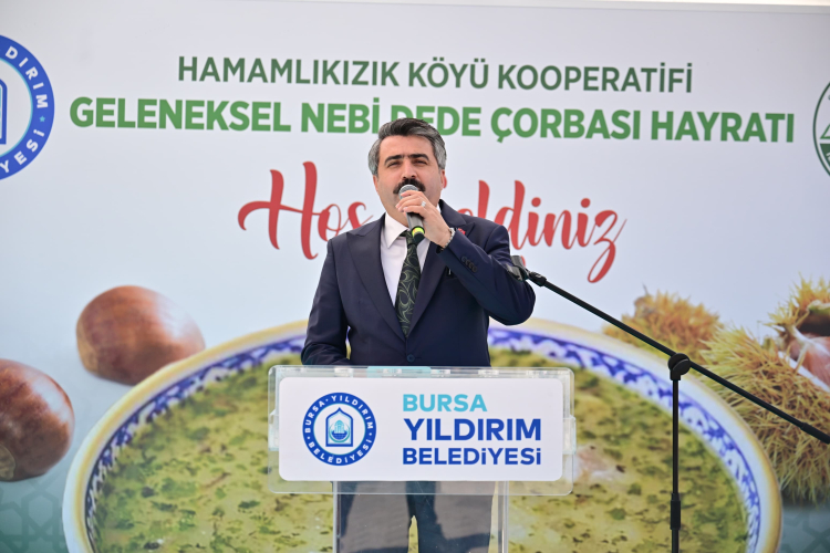 Yıldırım’da Nebi Dede Çorbası Geleneği Yaşatıldı