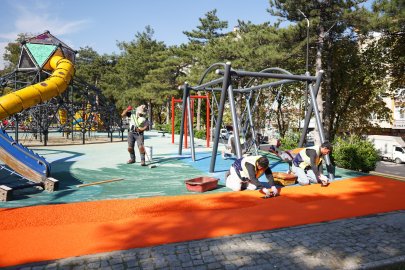 Yıldırım'da Park ve Yeşil Alan Çalışmaları