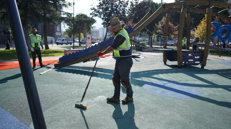 Yıldırım'da Park ve Yeşil Alan Çalışmaları