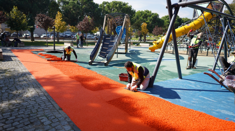 Yıldırım'da Park ve Yeşil Alan Çalışmaları